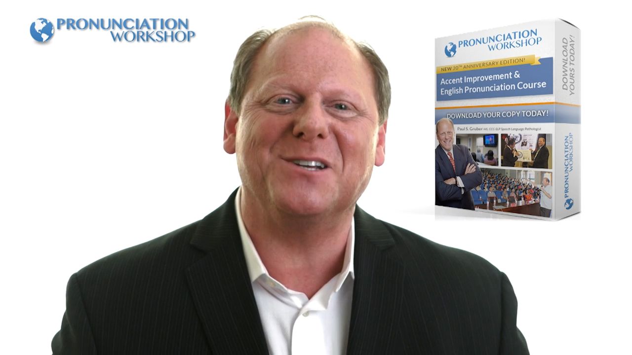 Pronunciation Workshop – Paul Gruber